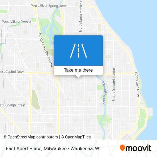 East Abert Place map