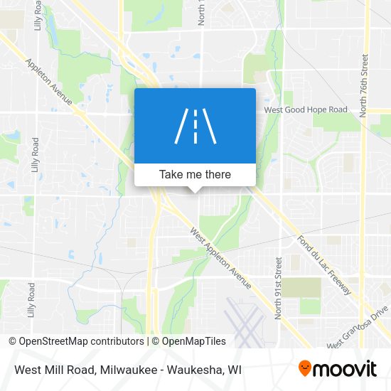 Mapa de West Mill Road