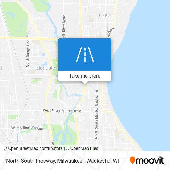 Mapa de North-South Freeway
