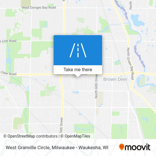 West Granville Circle map