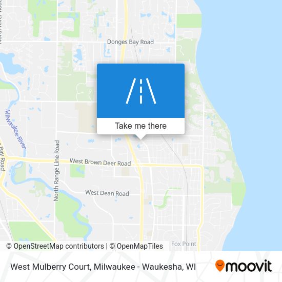 West Mulberry Court map