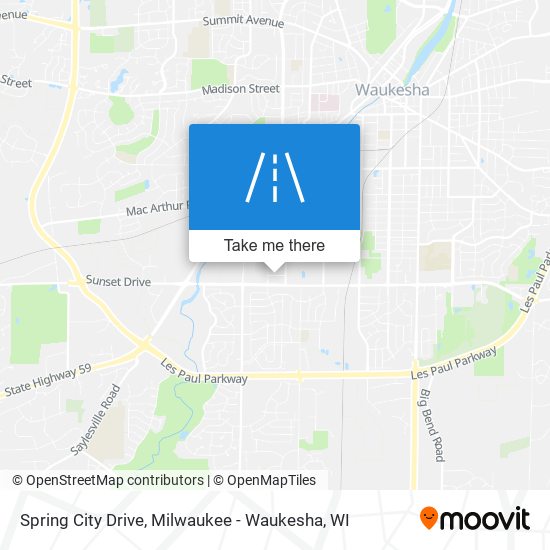 Spring City Drive map