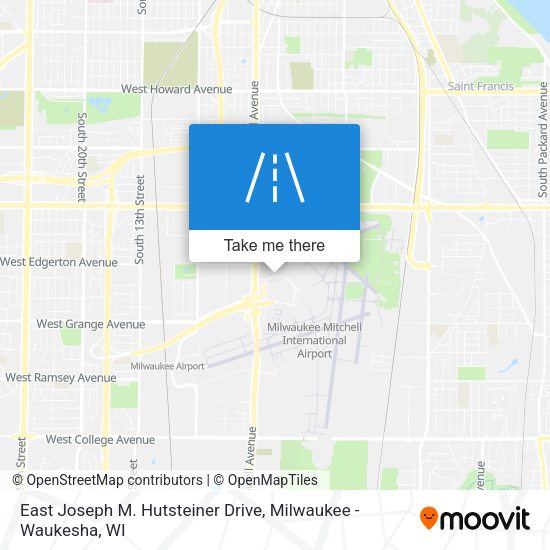 East Joseph M. Hutsteiner Drive map