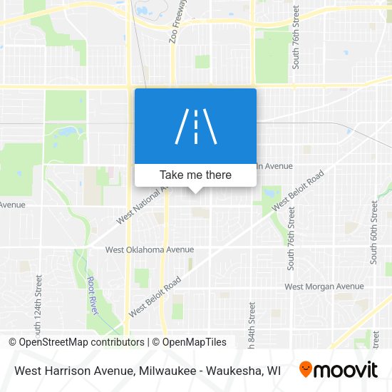 Mapa de West Harrison Avenue