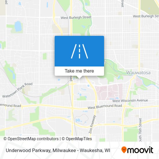 Mapa de Underwood Parkway