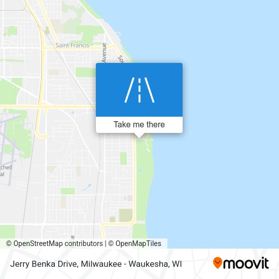 Jerry Benka Drive map