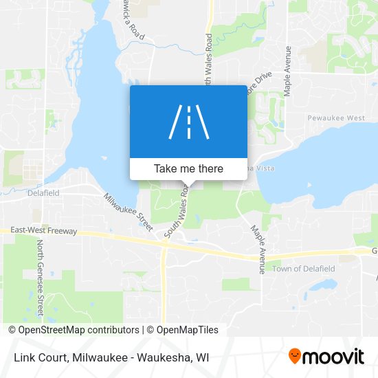 Link Court map