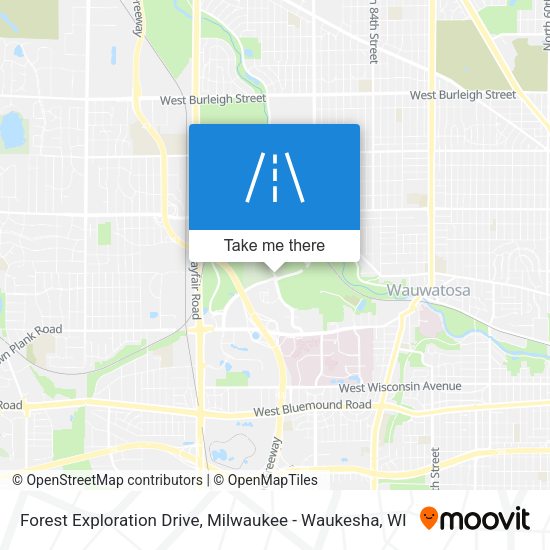 Mapa de Forest Exploration Drive