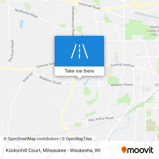 Kisdonhill Court map