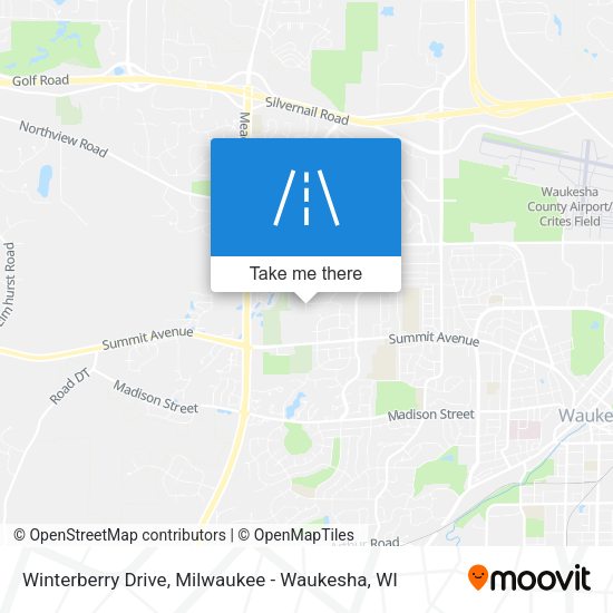 Winterberry Drive map