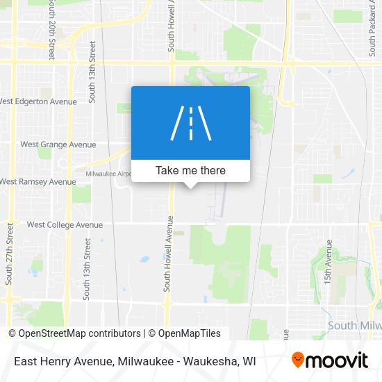 Mapa de East Henry Avenue
