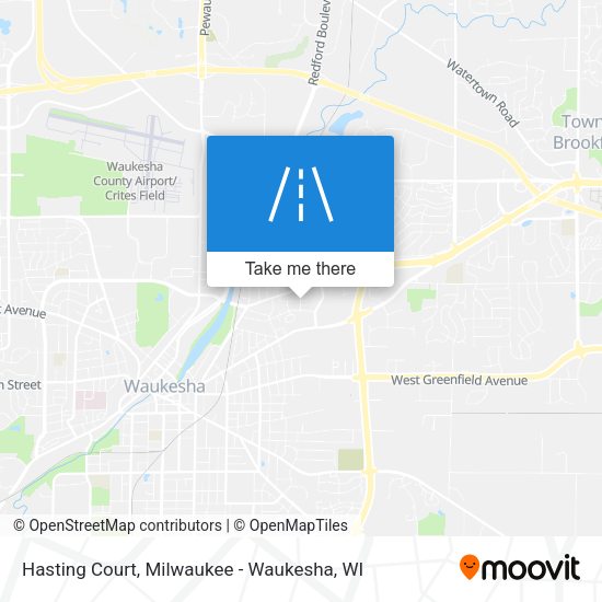 Hasting Court map