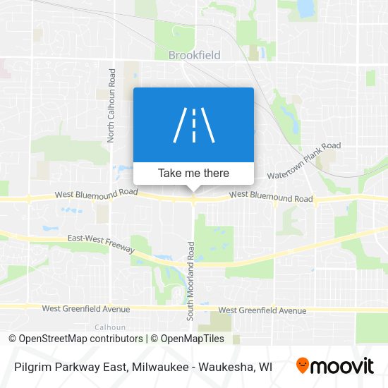 Pilgrim Parkway East map