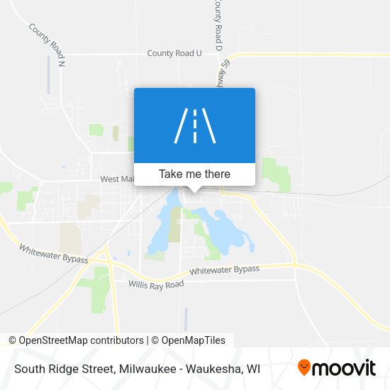 South Ridge Street map