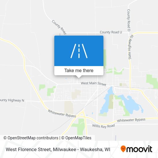 Mapa de West Florence Street