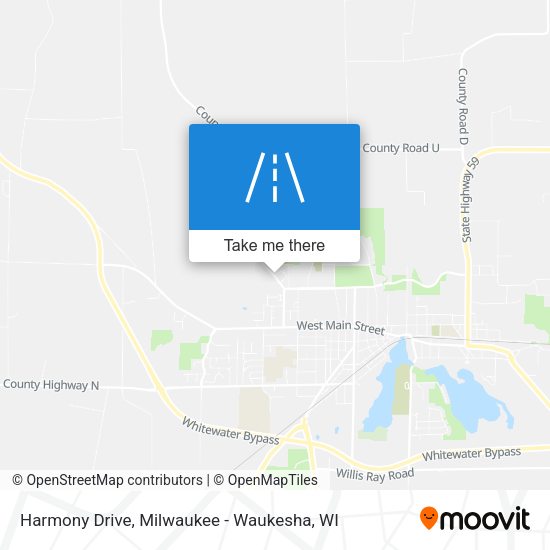 Mapa de Harmony Drive