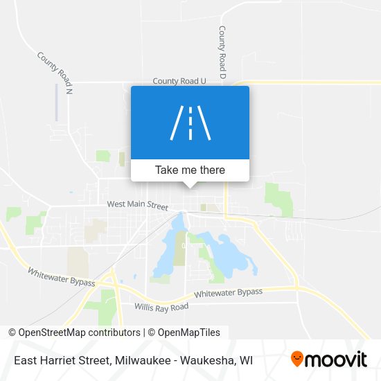Mapa de East Harriet Street