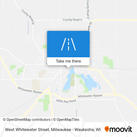 Mapa de West Whitewater Street
