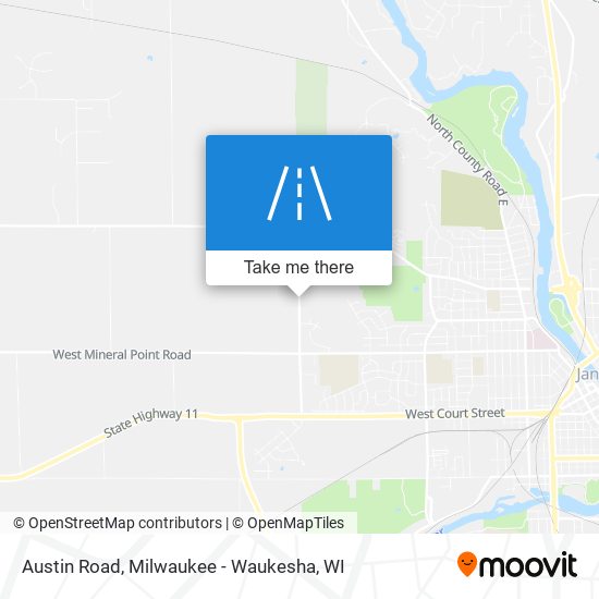 Mapa de Austin Road
