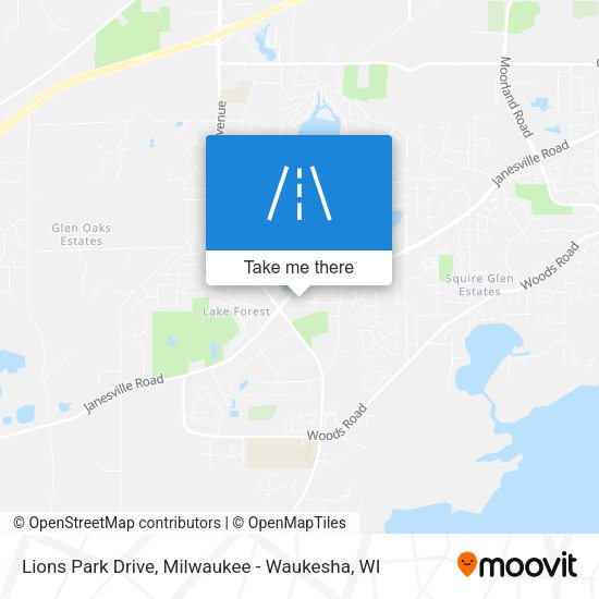 Mapa de Lions Park Drive