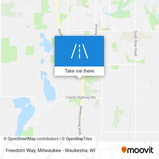 Freedom Way map
