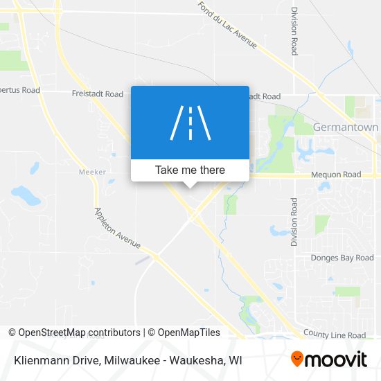 Mapa de Klienmann Drive