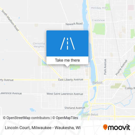 Lincoln Court map