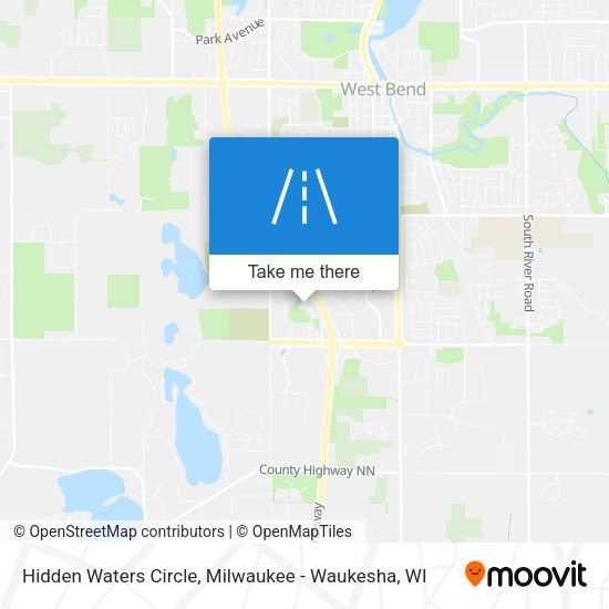 Hidden Waters Circle map