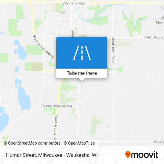 Humar Street map
