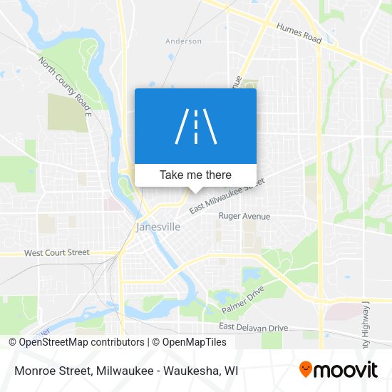 Monroe Street map