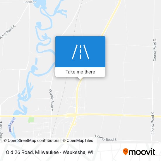 Mapa de Old 26 Road