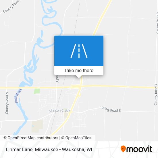 Linmar Lane map