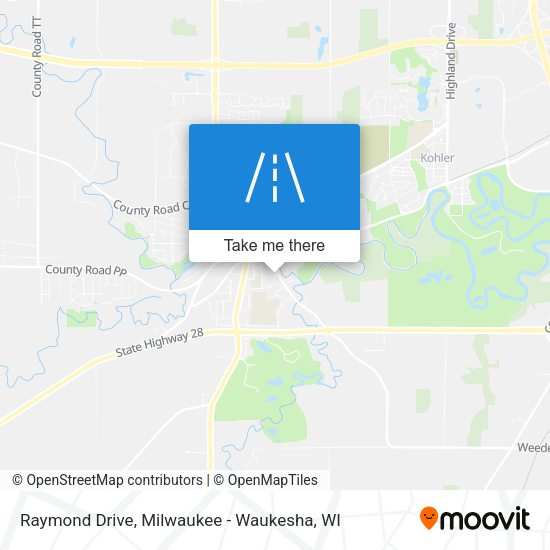 Raymond Drive map