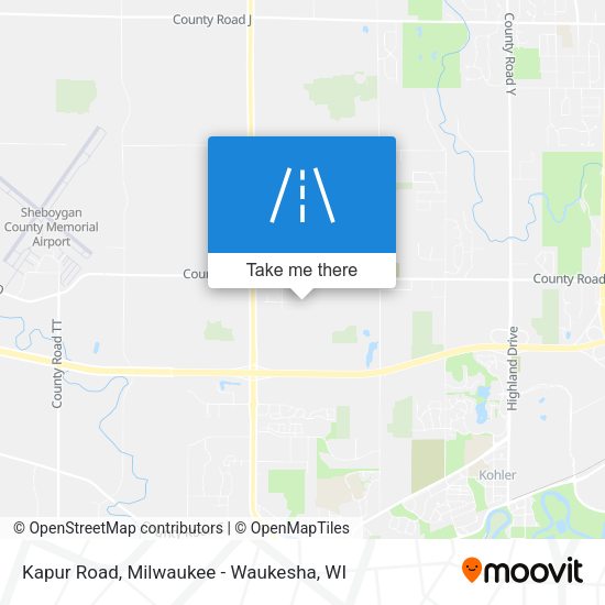 Kapur Road map
