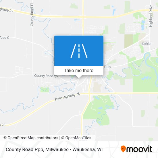 County Road Ppp map