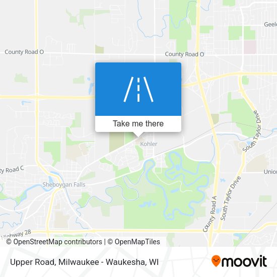 Mapa de Upper Road