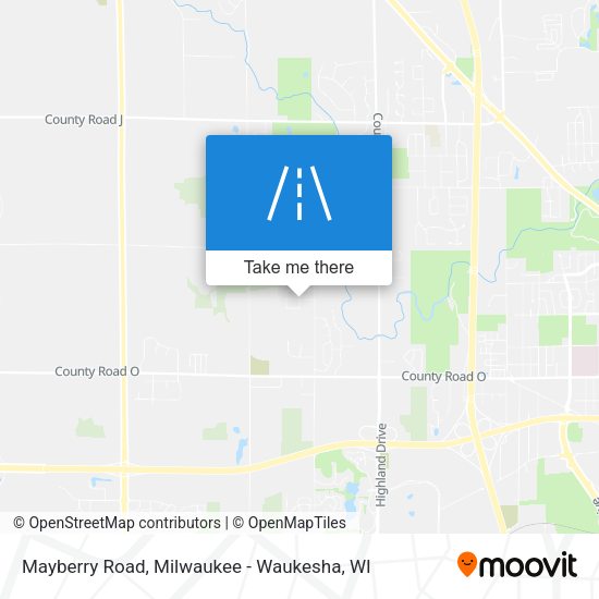 Mayberry Road map
