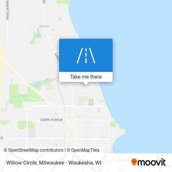 Mapa de Willow Circle