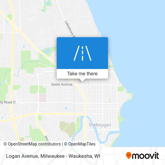 Logan Avenue map