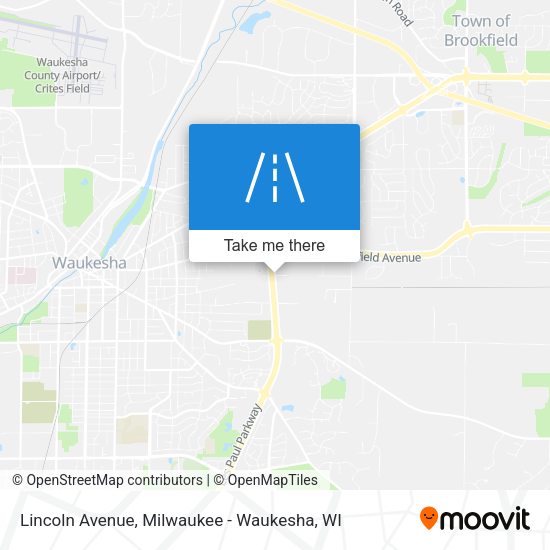 Lincoln Avenue map