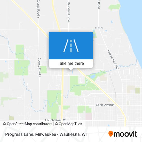 Mapa de Progress Lane