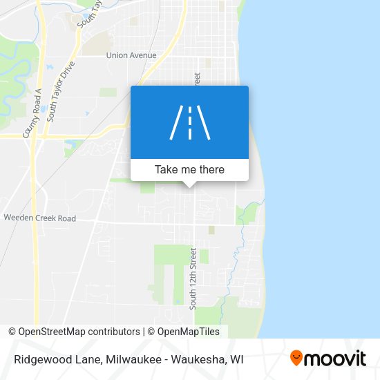 Mapa de Ridgewood Lane