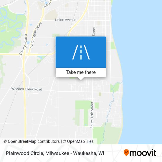 Plainwood Circle map