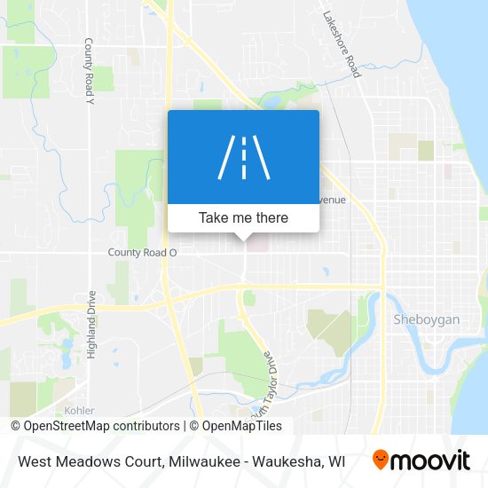 West Meadows Court map