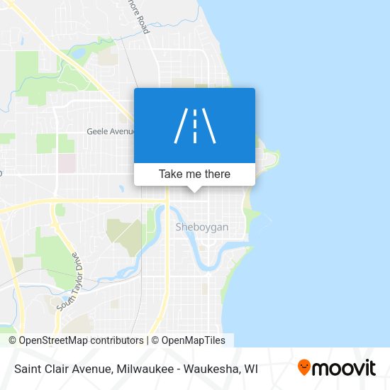 Mapa de Saint Clair Avenue