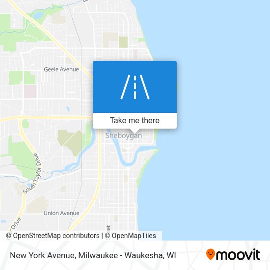 Mapa de New York Avenue