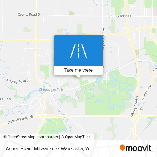 Mapa de Aspen Road