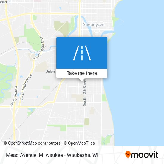 Mead Avenue map