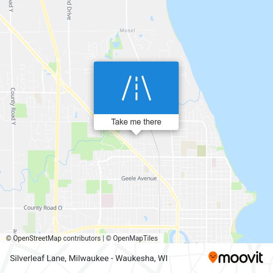 Silverleaf Lane map