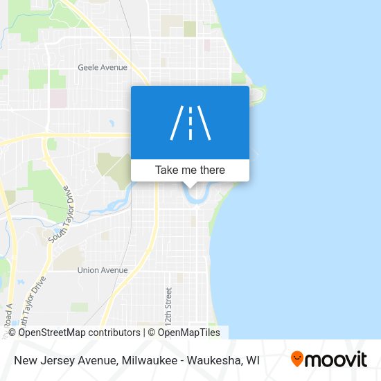 New Jersey Avenue map
